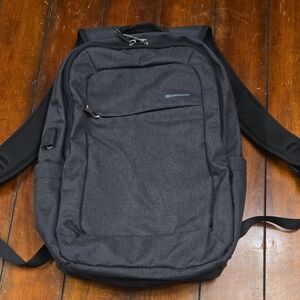 Kopack Grey Backpack w/ Laptop Sleeve & USB Port